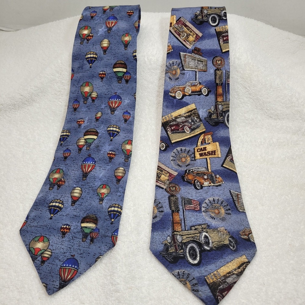 Americana Series Necktie For Dillards *Early Ballooning Circa 1890*